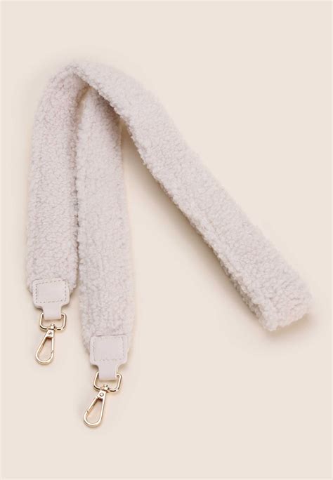 fluffy bag strap